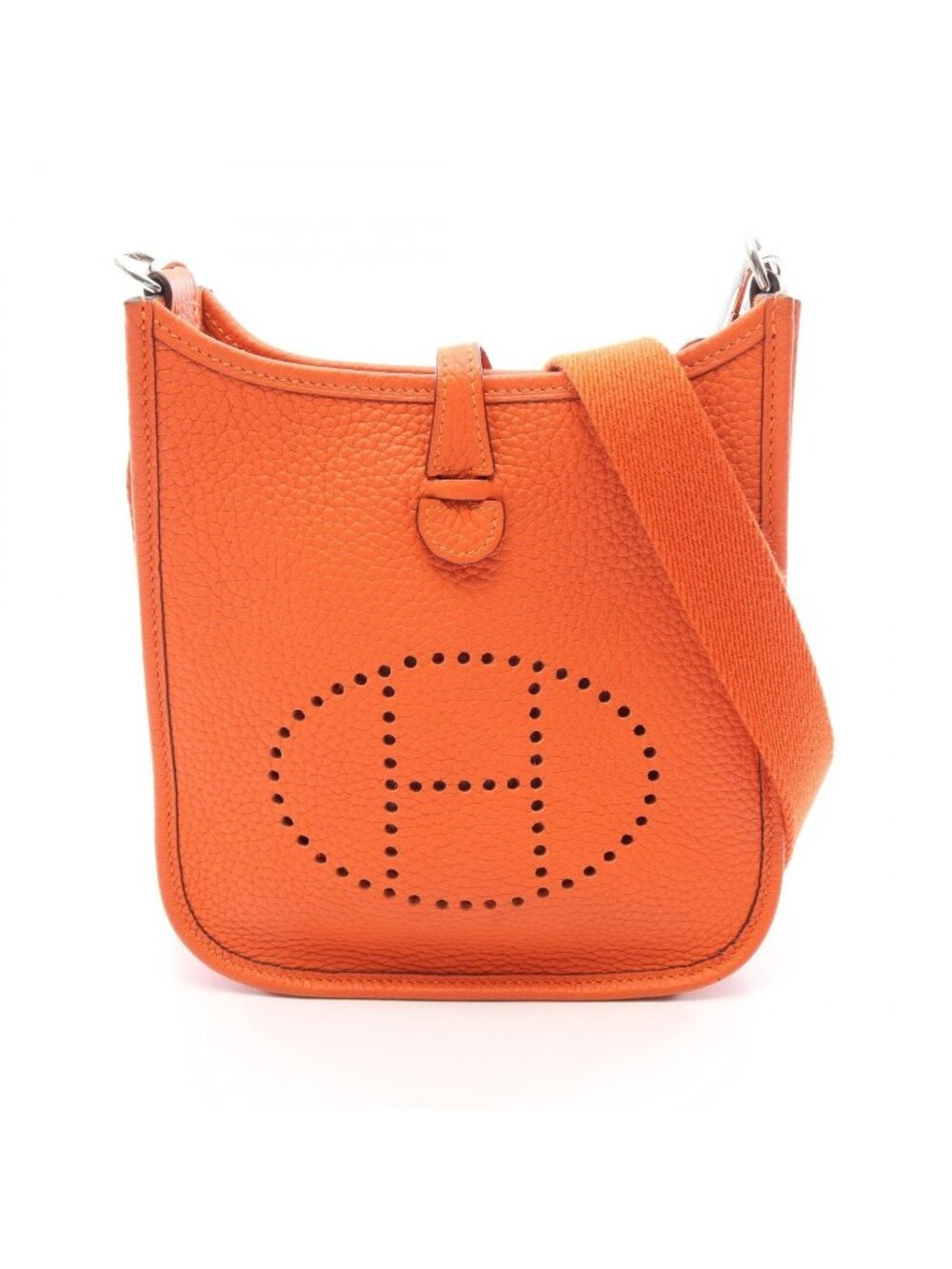 Hermes Shoulder Bag Evelyne Amazon TPM Orange Poppy